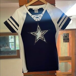 NFL Women's Blue and White Star Jersey